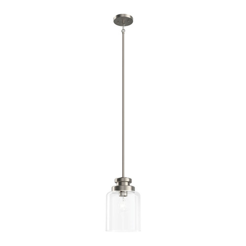 Kichler Lighting 82378 Annabeth 8" 1 Light Mini Pendant Brushed Nickel