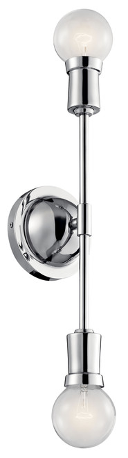 Kichler Lighting 43195CH Armstrong Wall Sconce Chrome