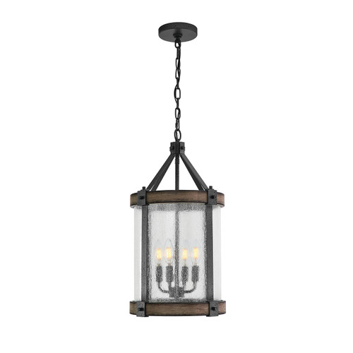 Kichler Lighting 34753 Barrington 4 Light Pendant Anvil Iron