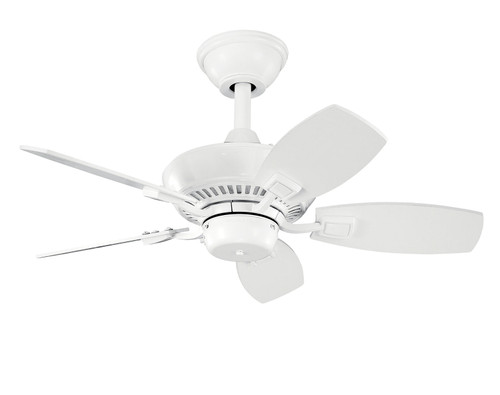 Kichler Lighting 300103WH 30" Canfield Fan White