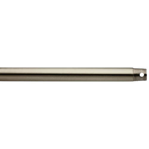 Kichler Lighting 360000BSS Dual Threaded 12" Downrod Brushed Stainless Steel