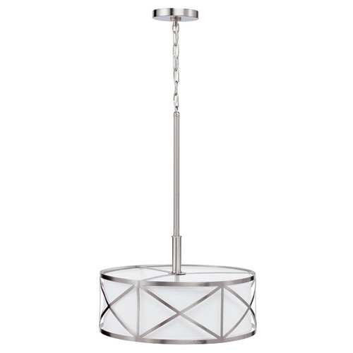 Kichler Lighting 34720 Edenbrookª 3 Light Pendant Brushed Nickel