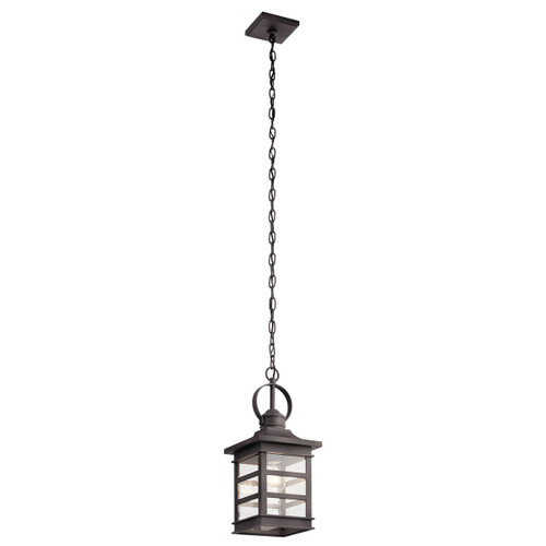 Kichler Lighting 39538 Grand Ridge 16.875" 1 Light Wall Light Weathered Zinc