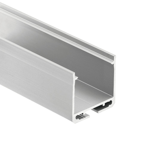 Kichler Lighting 1TEC2DWSF8SIL TE Enhanced Series Deep Well Surface Channel Silver