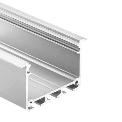 Kichler Lighting 1TEC3DWRC8SIL TE Enhanced Series Deep Well Wide Recessed Channel Silver