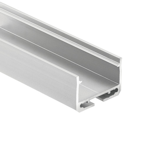 Kichler Lighting 1TEC2STSF8SIL TE Enhanced Series Standard Depth Surface Channel Silver