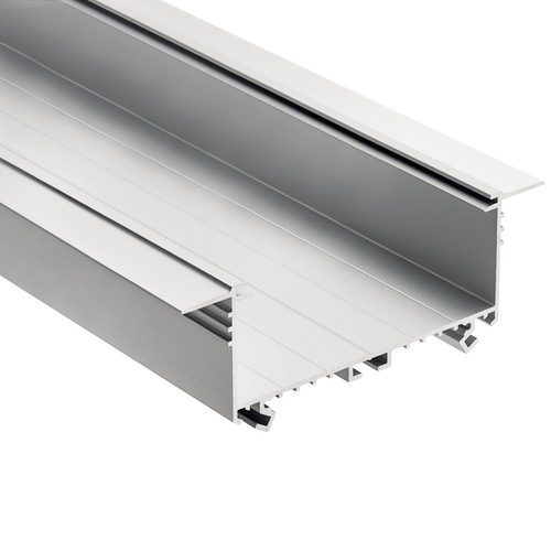 Kichler Lighting 1TEC6EMRC8SIL TE Pro Series In-Wall Mud In Extra-Wide Deep Channel Silver