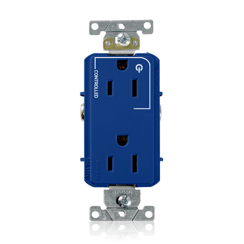 Leviton 16252-1PB ora Plus Duplex Receptacle Outlet
