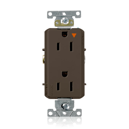 Leviton 16262-BIG Isolated Ground Duplex Receptacle, 15 Amp, 125 Volt