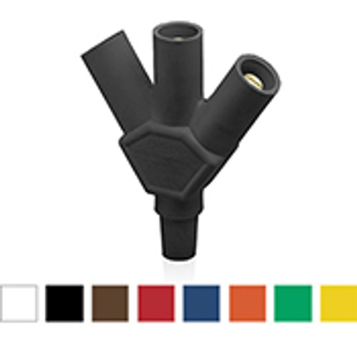 Leviton 16A26-UH Reverse 3-Fer Adapter, Female-Male-Male-Male