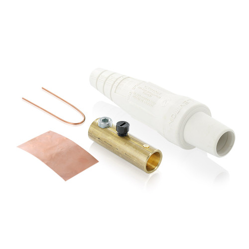 Leviton 16D29-UW Female Plug, #2 - 2/0 AWG, Single Set Screw Termination