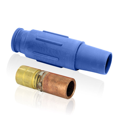Leviton 23L26-SB Female Plug, 500-750 MCM, Crimp Tube Termination