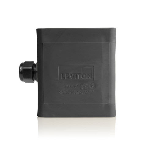 Leviton 3099-1E Single-Gang Portable Outlet Box, Extra Deep, Pendant Style