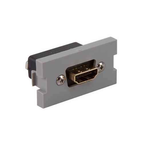 Leviton 41290-HDG HDMI Feedthrough MOS Module, Gray