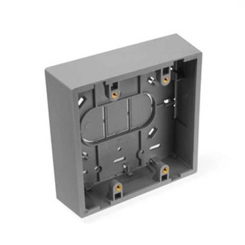 Leviton 42777-2GB Surface-Mount Back Box, Dual Gang, 1.45" Box Depth, Gray Leviton 42777-2GB Surface-Mount Back Box, Dual Gang, 1.45" Box Depth, Gray