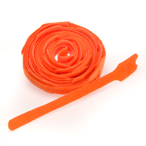 Leviton 43108-8O 8" Recloseable VELCRO¨ Brand Tie Wraps, Orange (25 per pack)