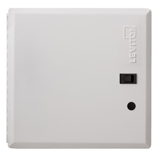 Leviton 47605-14D 14" Structured Media Hinged Door, Metal, White
