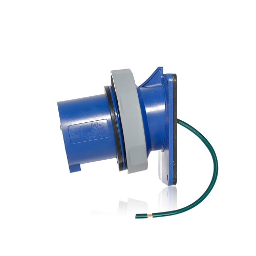 Leviton 520B9WLEV LEV Series IEC Pin & Sleeve Inlet