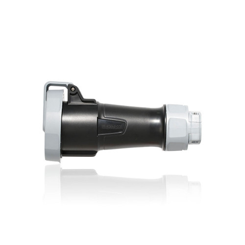 Leviton 520C5WLEVA LEV Series IEC Pin & Sleeve Connector with Screwless Clamp Assembly