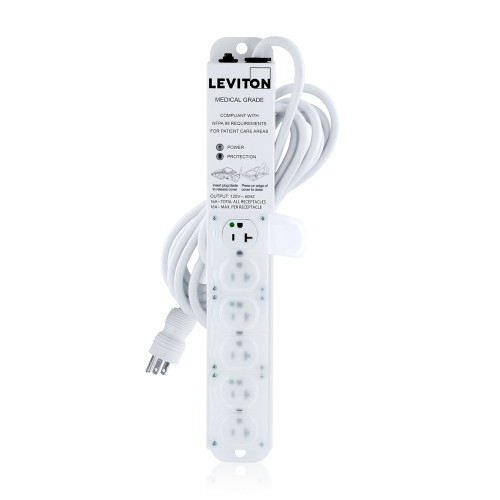 Leviton 5306M-2S5 Medical Grade Power Strip