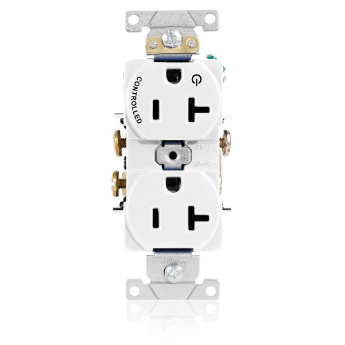 Leviton 5362-S1W lex Receptacle Outlet