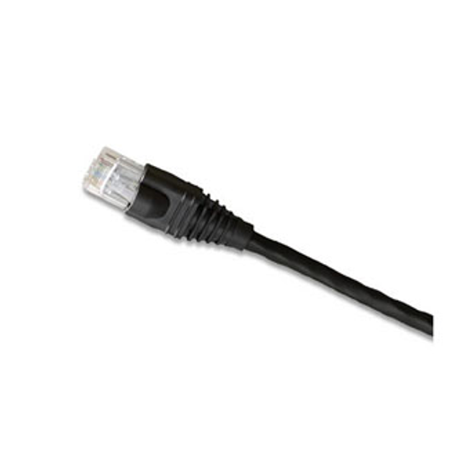 Leviton 5G460-10E GigaMax 5e Standard Patch Cord, Cat 5e, 10-foot, Black