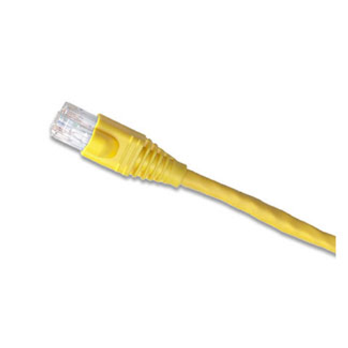 Leviton 6210G-15Y eXtreme Cat 6A Standard Patch Cord, 15 ft, Yellow