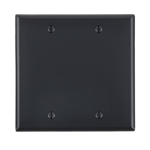 Leviton 80725-E 2-Gang No Device Blank Wallplate, Standard Size, Thermoplastic Nylon, Box Mount. Ebony Leviton 80725-E 2-Gang No Device Blank Wallplate, Standard Size, Thermoplastic Nylon, Box Mount. Ebony