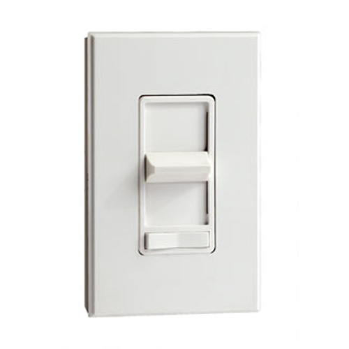 Leviton 86677-1W Discontinued Product. Architectural Slide Fluorescent dimmer