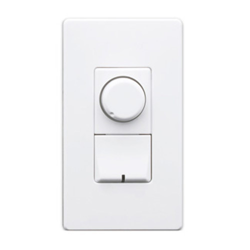 Leviton AWRMG-IBW Dimmer Switch, Light Switch, Rotary Dimmer, Incandescent & Magnetic Low-Voltage, 1000W, Renoir 2