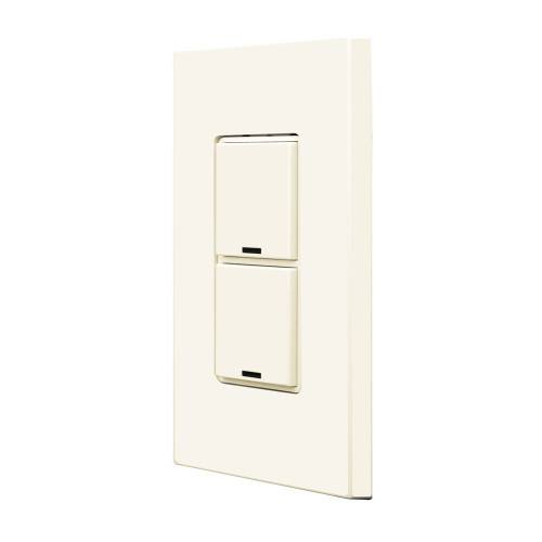 Leviton CKDNK-40T Color Change Kit, GreenMAX¨ DRC Wired, Keypad, 4 Button, Light Almond