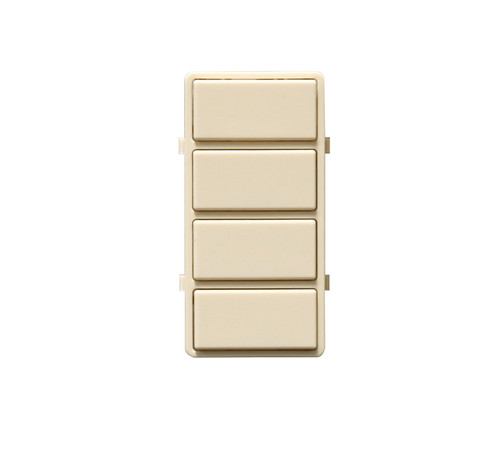 Leviton DS4KT-1PI Decora Smart 4-Button Controller Color Change Kit Ð Ivory