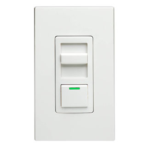 Leviton IPM06-1LZ IllumaTech Preset Electro-Mechanical Magnetic Low-Voltage Slide Dimmer