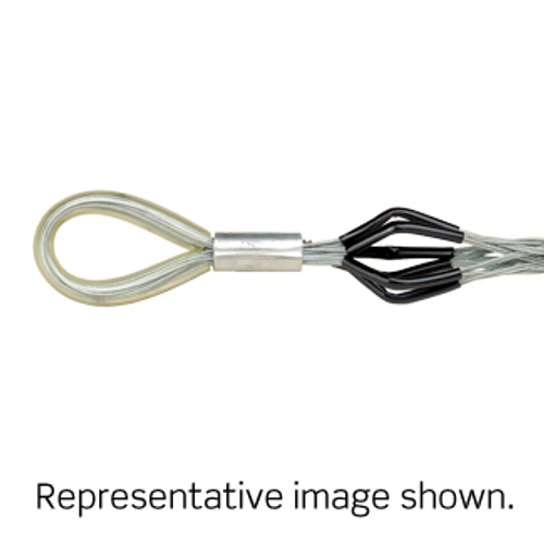 Leviton L8545 Bale Eye, Closed Mesh, Single/Double Weave, Medium Duty, Pulling Wire Mesh Grip 1.25 - 1.49 Cable Dia.Range, Standard Length