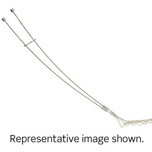 Leviton L9624 Locking Bale, Split Lace Mesh, Single Weave, Standard Duty, Support Wire Mesh Grip 1.00 - 1.24 Cable Dia.Range, Length