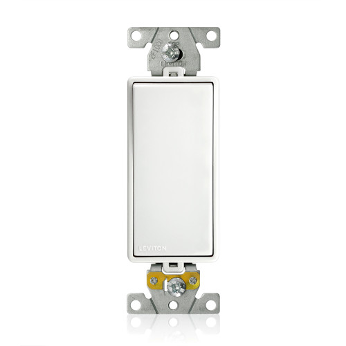 Leviton M5623-W Lev-Lok Decora Plus 3-Way Rocker Switch