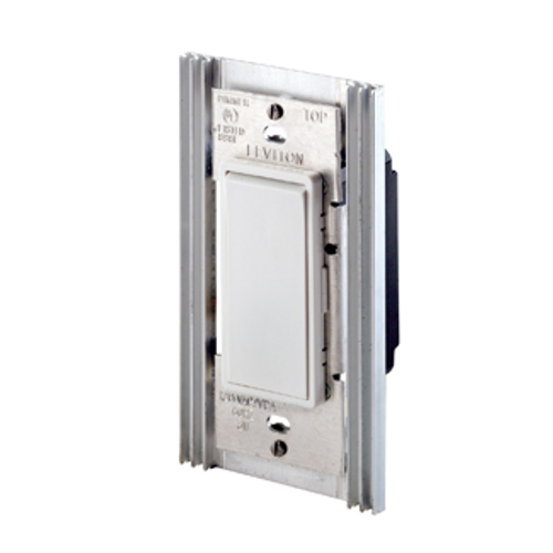 Leviton MN00R-D0W Discontinued Product. 120/277 Volt AC 60Hz, 3-Way & 4-Way, Monet Digital Remote, Narrow Fin - White