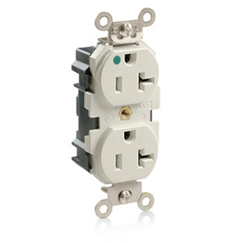 Leviton MT830-T Lev-Lok Duplex Receptacle