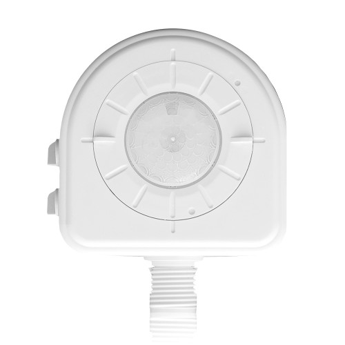 Leviton OSFHD-IAW Discontinued Passive Infrared Fixture Mount High Bay Occupancy Sensor, Fixture Mounted, Alternating Dual Relays, Selectable Time Delays: 1st relay 30s-30m, 2nd relay 30s-infinity. Interchangeable Adjustable 360¡ Lenses, Blue Low Bay