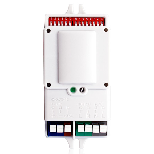 Leviton OSM3D-DDW Occupancy Sensor, Microwave, Surface Mount, 120-277V, 0-10V Dimming, 1664SF, White