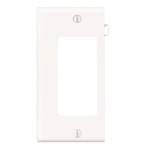 Leviton PSE26-W Decora 1-Gang End Panel Sectional Wallplate
