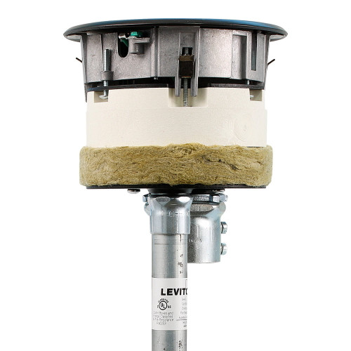 Leviton PT500 2-Gang, 5-Inch Poke-Through Device