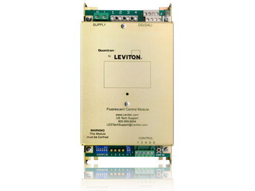Leviton QTG0D-C04 Discontinued Product. Load Control, 4ch DSI/DALI, Broadcast Mode, DMX or mBus Input, 220-240VAC, 50/60Hz, Factory Installed into configured rack.