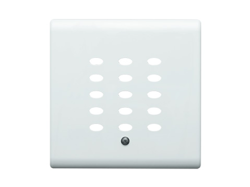 Leviton QTQ0F-15W QS-Net Control Station Face Plate, 15 Button, Blank for custom engraving. Color: Gloss White