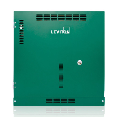 Leviton R08TC-100 GreenMAX¨ Relay Panel, 8-Relay Size, NEMA 1