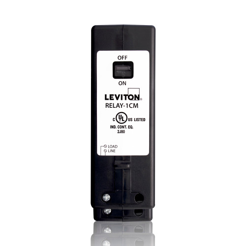 Leviton RELAY-1CM GreenMAX¨ latching relay, 1-pole RTC basic with metering