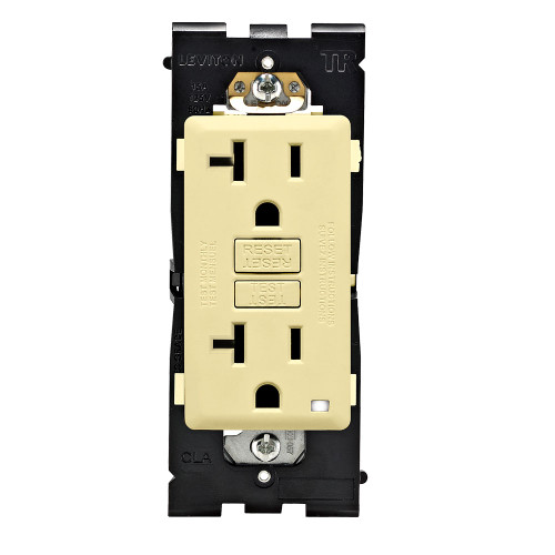 Leviton RGF20-CS Renu 20A Tamper-Resistant Self-Test SmartlockPro GFCI Receptacle