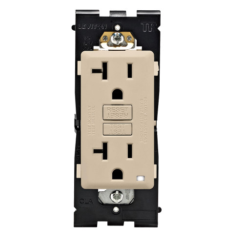 Leviton RGF20-NS Renu 20A Tamper-Resistant Self-Test SmartlockPro GFCI Receptacle