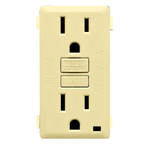 Leviton RKG15-CS Leviton Renu Color Change Kit RKG15-CS for Renu 15A Tamper-Resistant GFCI Outlets - Corn Silk