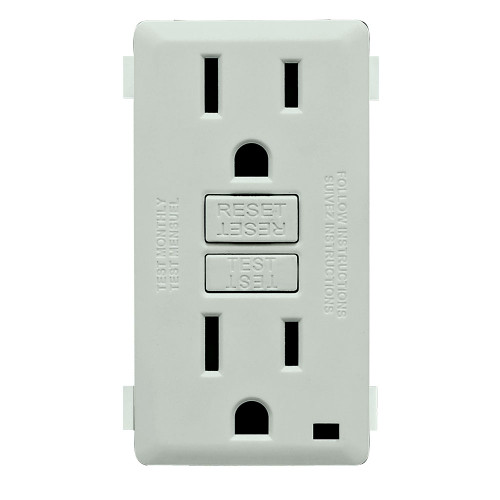 Leviton RKG15-SE Leviton Renu Color Change Kit RKG15-SE for Renu 15A Tamper-Resistant GFCI Outlets - Sea Spray